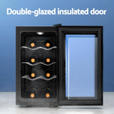 NNEDSZ Devanti Wine Fridge Cooler 8 Bottles