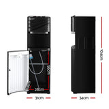 NNEDSZ Devanti Water Cooler Dispenser Bottom Load Black