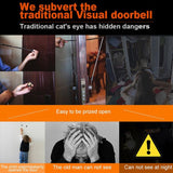 Smart Doorbell With 4.3 Display 3.0Mp Camera Motion Detection Night Vision & Tf Card Support 32Gb Max-1915197877257375748