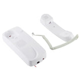 High-Definition Wired Intercom Doorphone - Two-Way Communication White-1915196639291772930