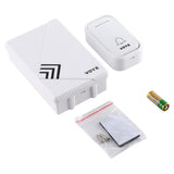Home Music Remote Control Wireless Doorbell With 38 Polyphony Sounds White-1915196634384437254