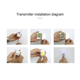Wireless Doorbell With 38 Sounds And Remote Control-1915196635856637955