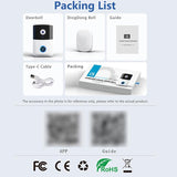 Wireless Security Doorbell With Bidirectional Voice Intercom-1915196634011144198