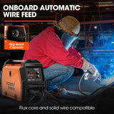 NNEMB 140A MIG/MAG/MMA/ARC/TIG Multi-Purpose Welder MIG-140, Flux/Solid Wire/CO2 Or Argon Gas