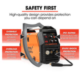 NNEMB 200A MIG/MAG/MMA/ARC/TIG Multi-Purpose Welder MIG-200, Flux/Solid Wire/CO2 Or Argon Gas