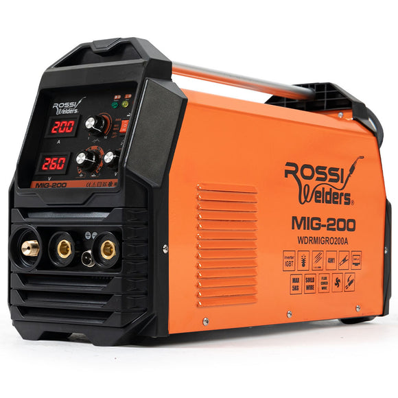 NNEMB 200A MIG/MAG/MMA/ARC/TIG Multi-Purpose Welder MIG-200, Flux/Solid Wire/CO2 Or Argon Gas