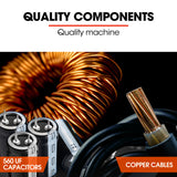 NNEMB 160 Amp Inverter Stick Welder, ideal for Stainless Steel, Aluminium, Carbon Steel, Multi-Metal Gasless Welding Machine, 15A Plug