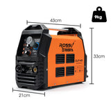 NNEMB 45A Plasma Cutter, Non-Touch Pilot ARC for Easy Cuts of Painted or Rusty Metals, DC Inverter Cutting Machine, Compressed Air