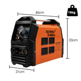 NNEMB 60A Plasma Cutter, Non-Touch Pilot ARC for Easy Cuts of Painted or Rusty Metals, DC Inverter Cutting Machine