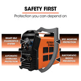 NNEMB 60A Plasma Cutter, Non-Touch Pilot ARC for Easy Cuts of Painted or Rusty Metals, DC Inverter Cutting Machine