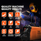 NNEMB NextGenTIG/MMA 200A Welder TIG-200, Ar Gas, HF Start, Regulator Included