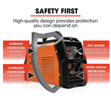 NNEMB NextGenTIG/MMA 200A Welder TIG-200, Ar Gas, HF Start, Regulator Included