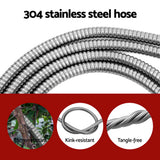 NNEDSZ Water Hose Stainless Steel 30M with SpNozzle