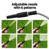 NNEDSZ Water Hose Stainless Steel 30M with SpNozzle