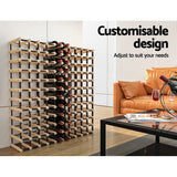 NNEDSZ Artiss Wine Rack 120 Bottle