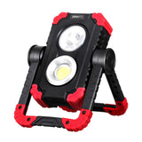 NNEDSZ Work Light Rechargeable Torch USB Cordless LED Lamp Rotation Folding