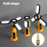 NNEDSZ Work Light Rechargeable USB Cordless LED Lamp Hook Rotation Folding
