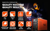 NNEMB 220 Amp 4-in-1 Multi-Process MIG TIG Stick Portable Inverter Gas Gasless Welder, with Accessories