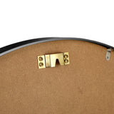 NNEED Wall Mirrors Round 70cm Black