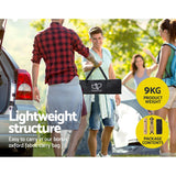 NNEDSZ Outdoor Furniture Wooden Egg Roll Picnic Table Camping Desk 120CM