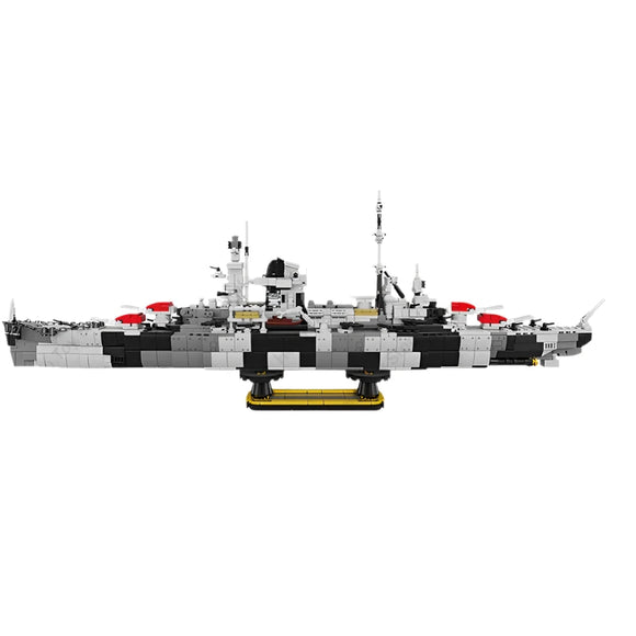NNEOBA WW2 German Battleship Admiral Hipper Cruiser Model (1510PCS)
