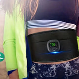 NNEOBA Portable Waist & Arm Massager USB Shaping Belt