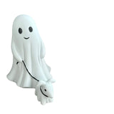 NNEOBA Halloween Ghost Walking Dog Statue