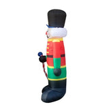 NNEOBA Walnut Soldier Christmas Decoration with LED Lights