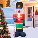 NNEOBA Walnut Soldier Christmas Decoration with LED Lights
