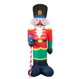 NNEOBA Walnut Soldier Christmas Decoration with LED Lights