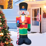 NNEOBA Walnut Soldier Christmas Decoration with LED Lights