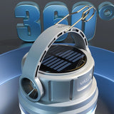 NNEOBA 1100 Lumen Solar Rechargeable Camping Lamp Light