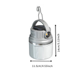 NNEOBA 1100 Lumen Solar Rechargeable Camping Lamp Light
