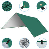 NNEOBA Waterproof Camping Tarp Sunshade UV Protection Tent (Green)