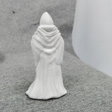 NNEOBA White Skull Statue Halloween Garden Decor Resin