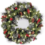NNEOBA Artificial Christmas Garland Wreath for Home Decoration
