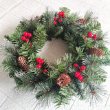 NNEOBA Artificial Christmas Garland Wreath for Home Decoration