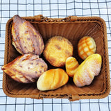 NNEOBA Handwoven Rattan Picnic Basket with Handle