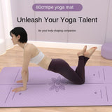 NNEOBA Thickened TPE Yoga Mat for Home Gym
