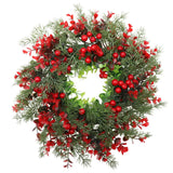 NNEOBA Winter Berry Christmas Wreath - Large Eucalyptus Garland