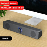 NNEOBA Wired Bluetooth Speaker USB Powered Soundbar