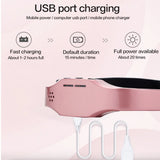 NNEOBA Wireless Sleep Aid Head Massager TSNS Therapy Pink