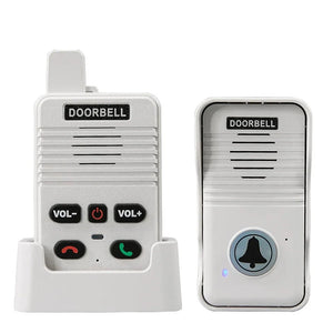 NNEOBA Wireless Voice Duplex Intercom Doorbell (200M Range)