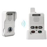 NNEOBA Wireless Voice Duplex Intercom Doorbell (200M Range)