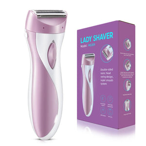 NNEOBA USB Rechargeable Women’s Electric Razor Full-Body Hair Removal  Pink