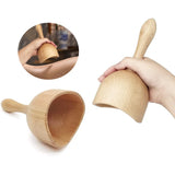 NNEOBA 2PCS Wooden Cupping Therapy Massage Tools Natural