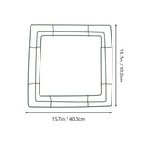NNEOBA Christmas Wreath Forms - 2-Pack