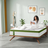 BedStory Queen 30cm Hybrid Mattress Cooling Gel Memory Foam 5 Zone Pocket Spring Bed Temperature Regulating