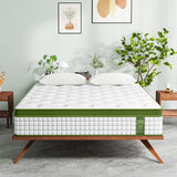 BedStory 34cm King Latex Hybrid Mattress Medium Firm - 5 Zone Pocket Spring Bed for Pressure Relief Motion Isolation