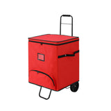 NNEDSZ Christmas Baubles Storage Cart Roller 125 Dividers